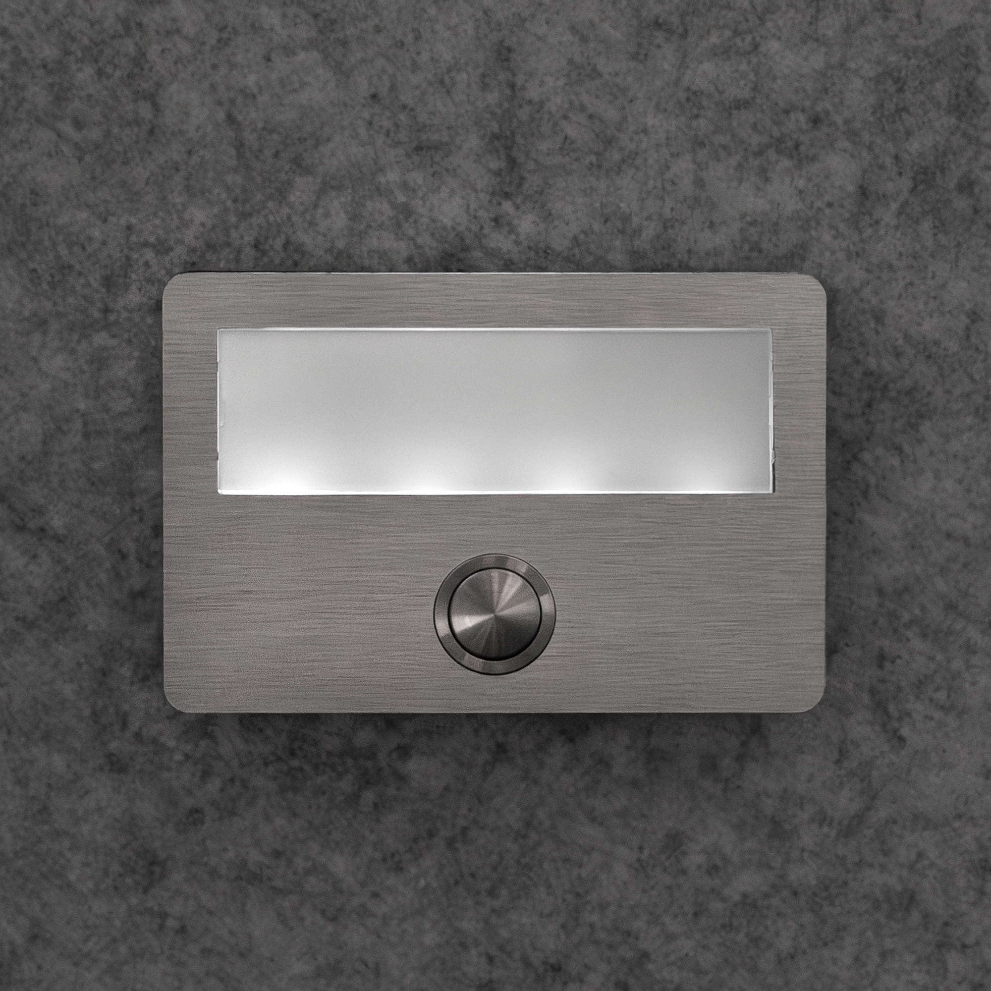 Klingeltaster 1 WE ETA 740 LED V4A AP