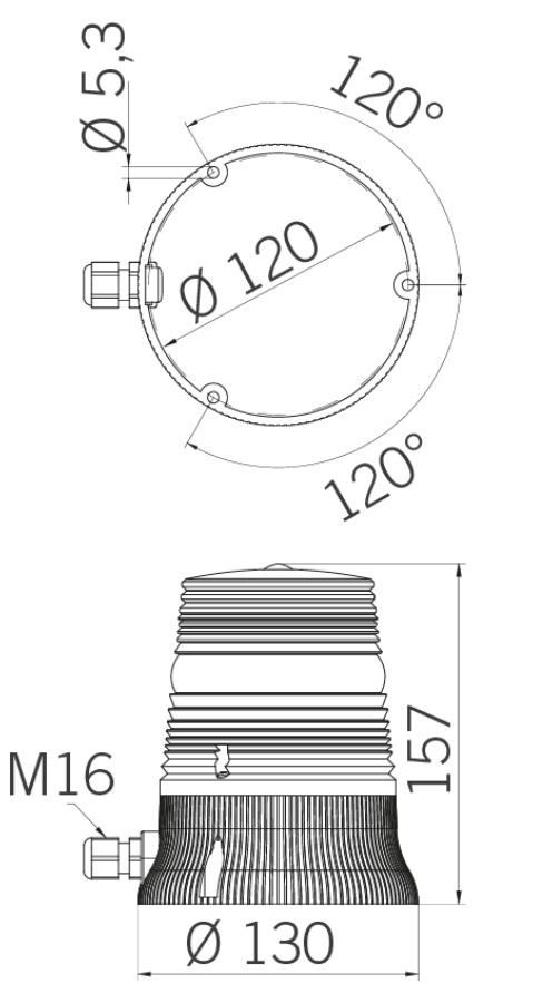 Blitzleuchte GBZ 8622