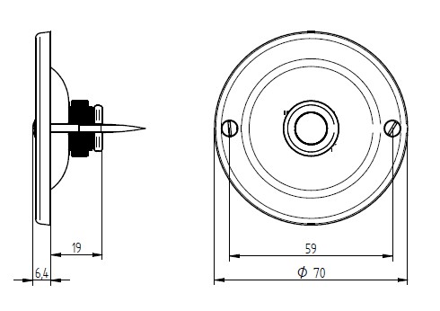 Kontaktschale KS 2074 WS