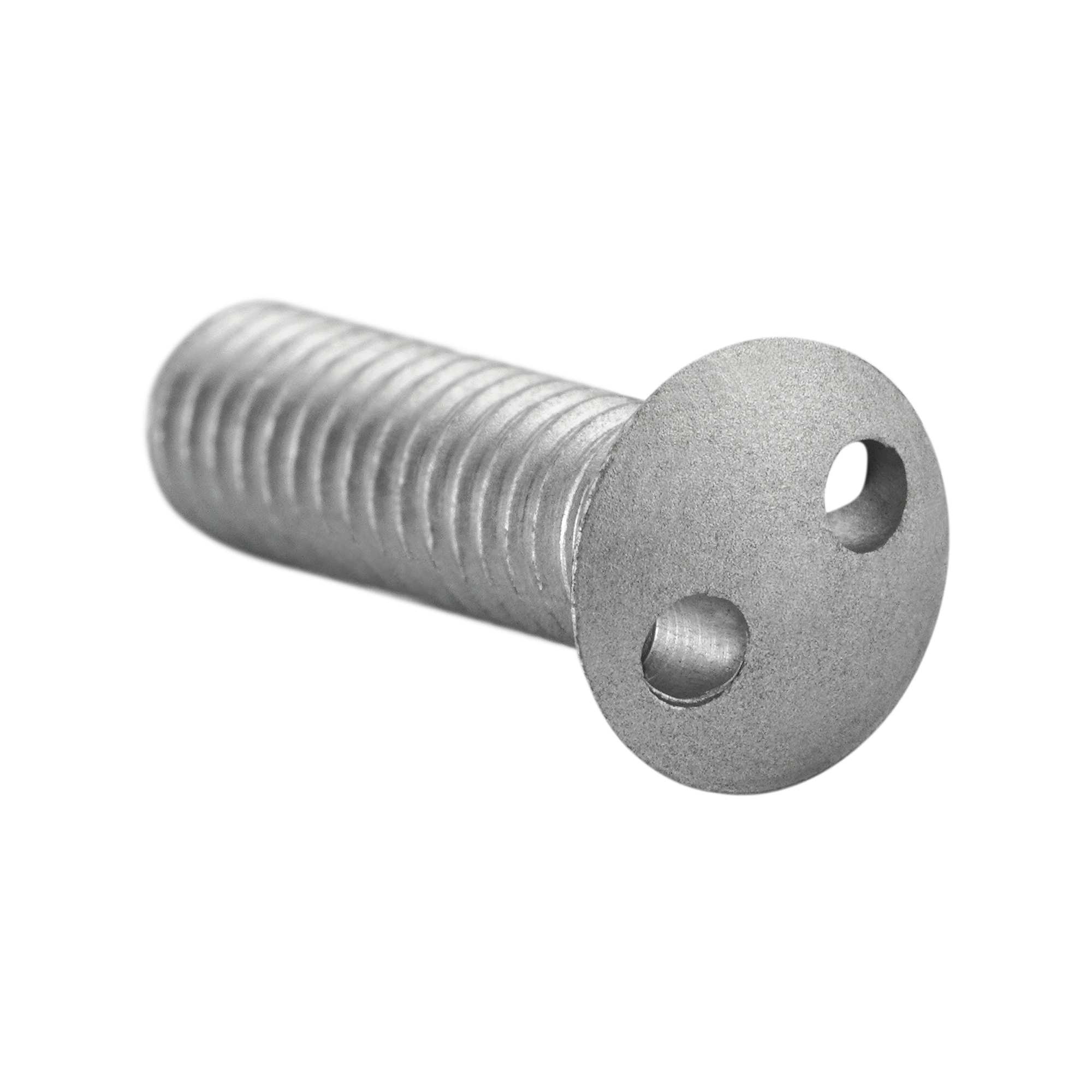 Aluminium-Schraube mit zwei Löchern