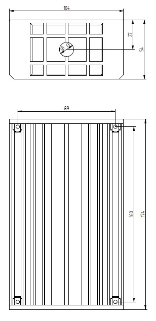 Unterputzkasten UPK 806
