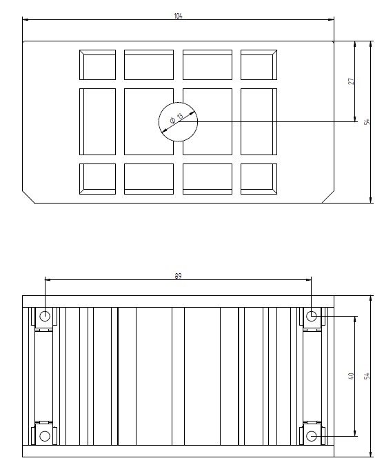 Unterputzkasten UPK 801