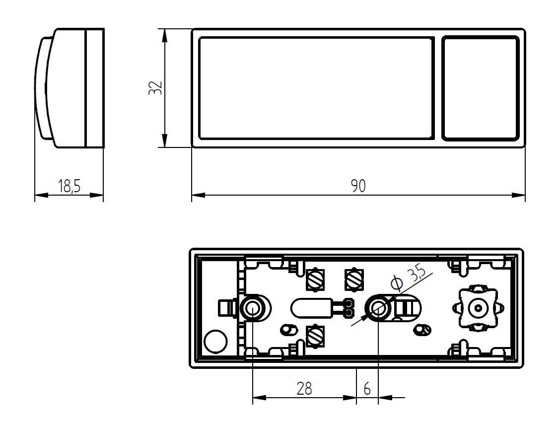 Klingeltaster Montilux MONTILUX 2154