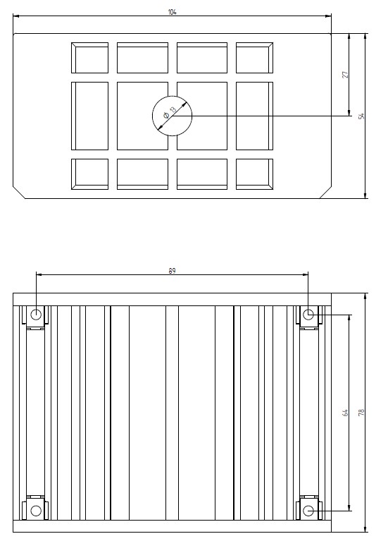Unterputzkasten UPK 802