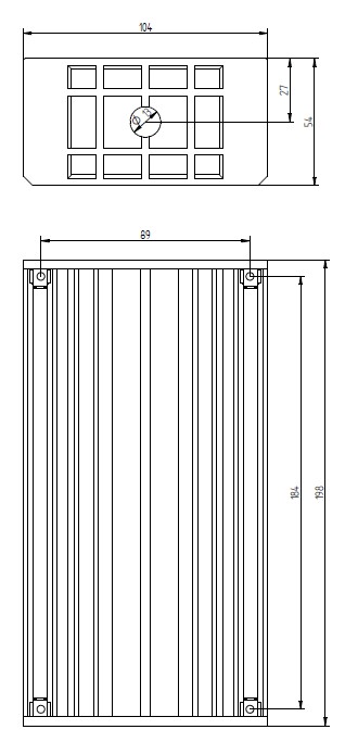 Unterputzkasten UPK 807