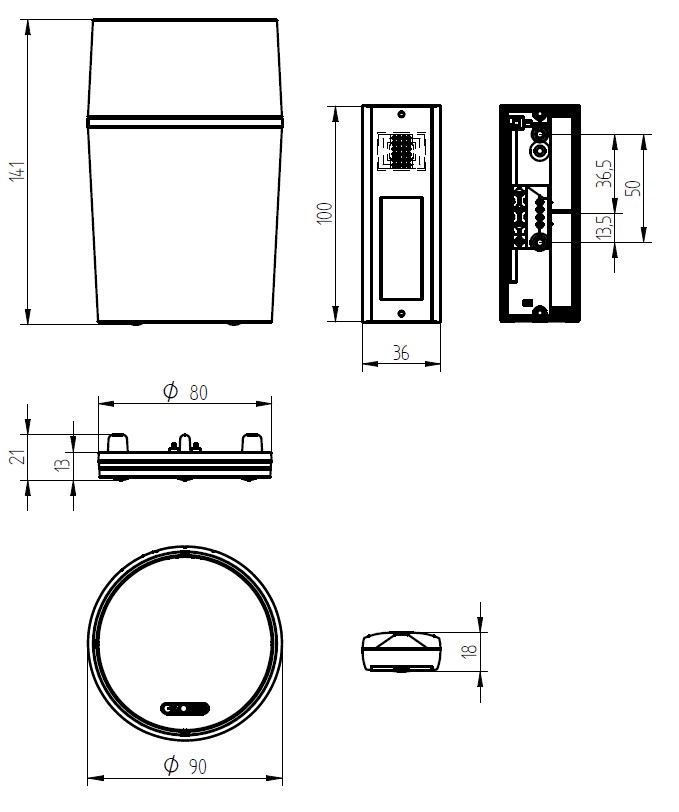 Funkgong-Set Bluetooth CALIMA 800