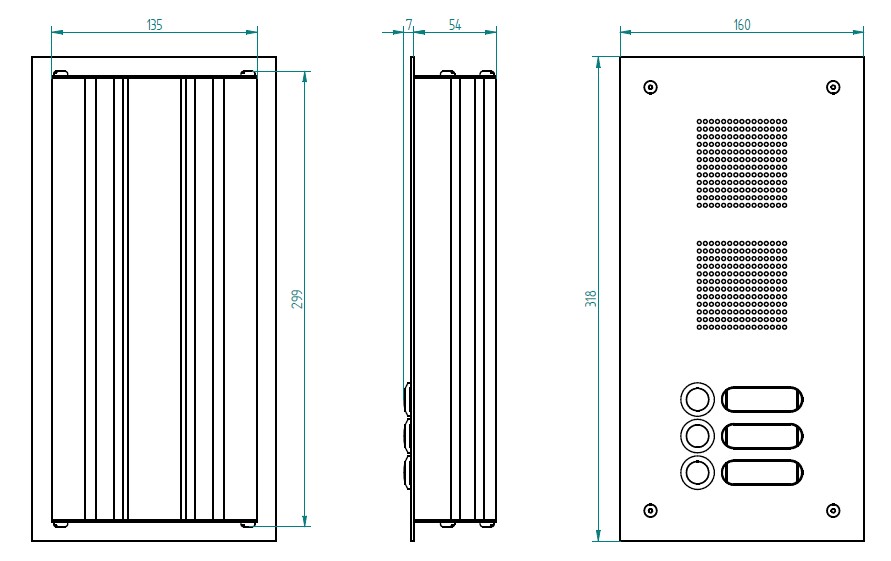 Türstation EV1 TS 787 1-3