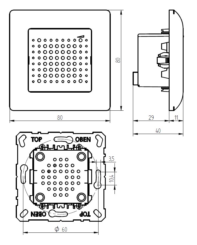 Unterputz Summer UP-SU 120ws